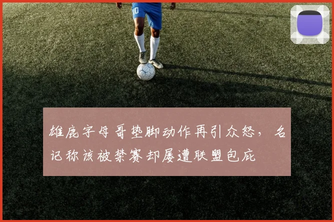 雄鹿字母哥垫脚动作再引众怒，名记称该被禁赛却屡遭联盟包庇